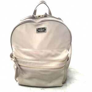 kate spade Beige/grey Nylon Backpack